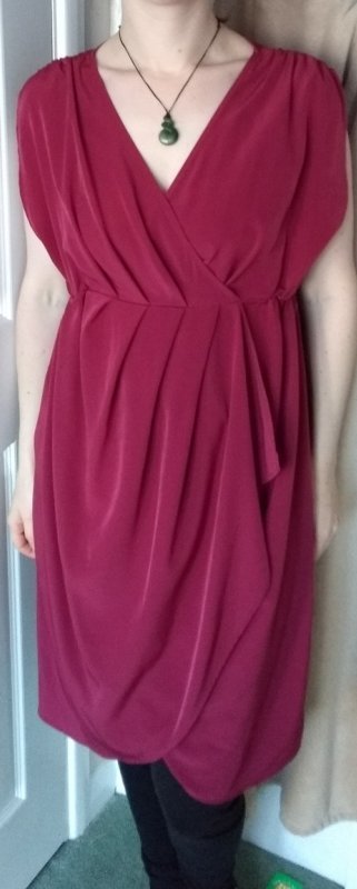 M Topshop size 12 Pink tulip dress