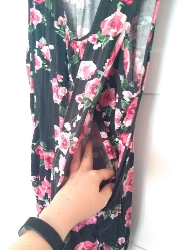 Size 16 XL sleeveless bf top floral access